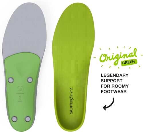 Superfeet Green Insoles - Best Insoles for Flat Feet Overall